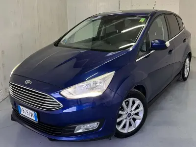 Usata Ford C-MAX Titanium S 120 CV (88 kW) 2015 Blu/azzurro Monovolume