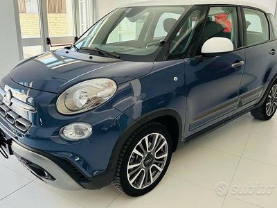 Usata Fiat 500L Cross 95 CV (69 kW) 2018 Blu Monovolume