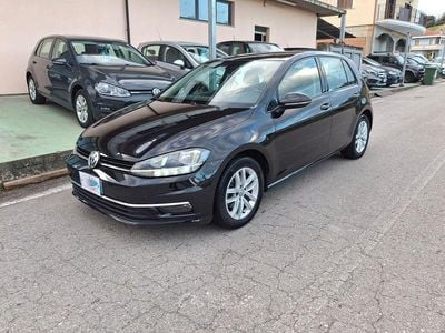Usata VW Golf VII 116 CV (85 kW) 2018 Nero Berlina