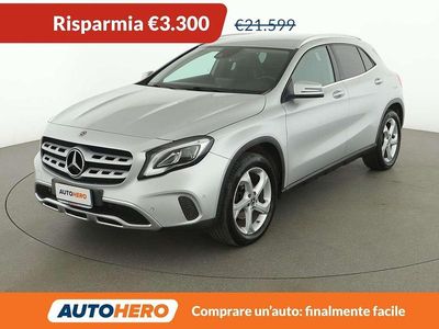 Usata Mercedes GLA200 136 CV (100 kW) 2019 Argento SUV
