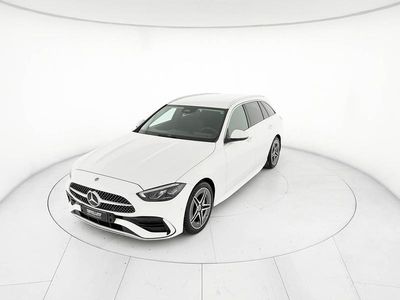 Usata Mercedes C220 Premium 200 CV (147 kW) 2021 Bianco Station wagon
