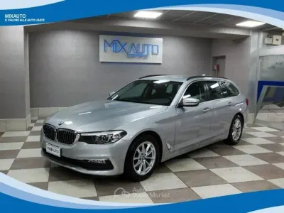 Begagnad BMW 525 249 HK (183 kW) 2018 Silver Kombi