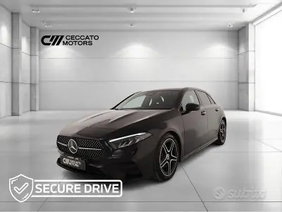 Usata Mercedes A200 AMG Line Premium Plus 150 CV (110 kW) 2023 Nero Berlina