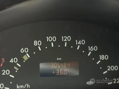 Usata Mercedes A160 Elegance 75 CV (55 kW) 2003 Grigio Utilitaria
