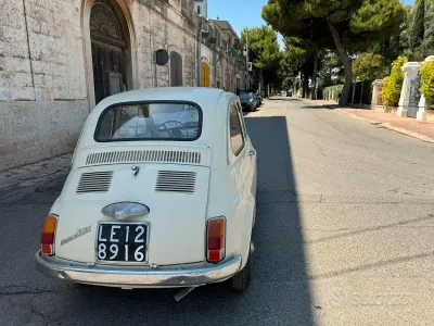 Usata Fiat 500 1970 Bianco Utilitaria