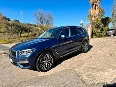 Usata BMW X3 Luxury Line 248 CV (182 kW) 2021 Blu SUV
