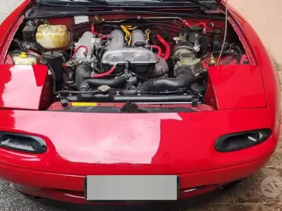 Usata Mazda MX5 90 CV (66 kW) 1995 Rosso Cabrio