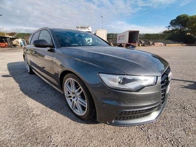 Usata Audi A6 S-Line 245 CV (180 kW) 2013 Grigio Station wagon