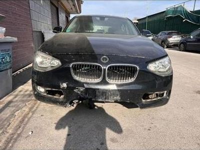 usata BMW 116 serie d diesel 2015 " incidentata"