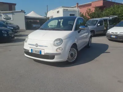 Usata Fiat 500 Lounge 95 CV (69 kW) 2011 Bianco Berlina
