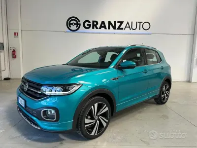 Usata VW T-Cross Advance 116 CV (85 kW) 2020 Blu SUV
