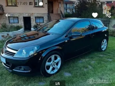 Usata Opel Astra GTC 105 CV (77 kW) 2005 Nero Berlina