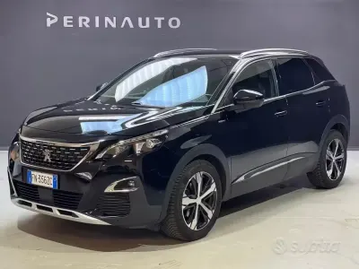 Usata Peugeot 3008 GT-line 131 CV (96 kW) 2018 Nero SUV