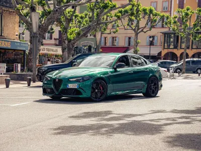 Usata Alfa Romeo Giulia Quadrifoglio 510 CV (375 kW) 2022 Verde Berlina