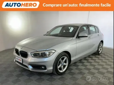 Usata BMW 118 Advantage 150 CV (110 kW) 2018 Grigio Utilitaria