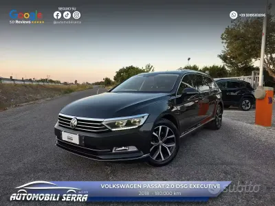 Usata VW Passat Executive 150 CV (110 kW) 2018 Grigio Station wagon