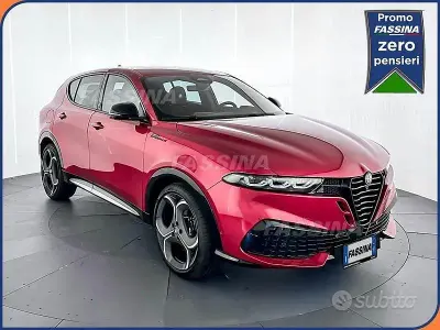 Nuova Alfa Romeo Tonale 2025 Rosso SUV