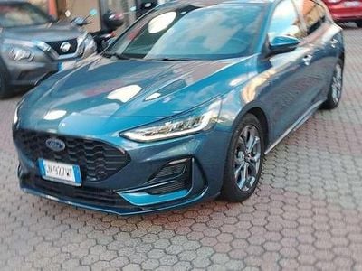 Usata Ford Focus ST-Line 125 CV (91 kW) 2023 Blu/azzurro Berlina