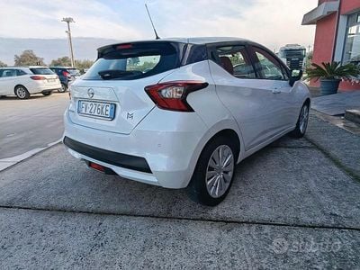 Usata Nissan Micra Tekna 90 CV (66 kW) 2019 Bianco Berlina