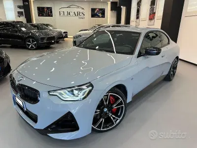 Usata BMW M240 374 CV (275 kW) 2022 Grigio pastello Coupé