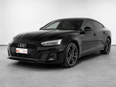 Usata Audi A5 Sportback S-Line 204 CV (150 kW) 2021 Nero Utilitaria