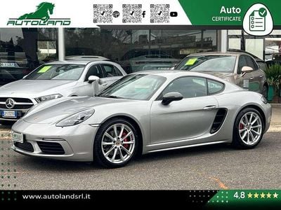 Usata Porsche Cayman 299 CV (219 kW) 2022 Argento gt metallizzato Coupé