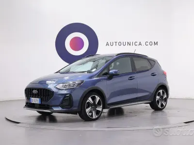 Usata Ford Fiesta Active 125 CV (91 kW) 2022 Blu Utilitaria