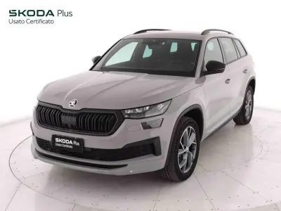 Käytetty Skoda Kodiaq SportLine 150 HP (110 kW) 2023 Harmaa Katumaasturi