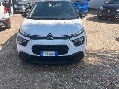 Usata Citroën C3 Shine 102 CV (75 kW) 2022 Bianco Utilitaria