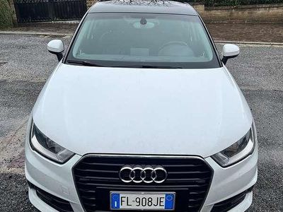 Usata Audi A1 Sportback Ambiente 90 CV (66 kW) 2017 Bianco Utilitaria
