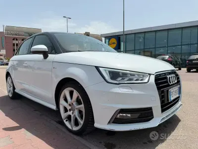 Usata Audi A1 Sportback S-Line 95 CV (69 kW) 2016 Bianco Utilitaria