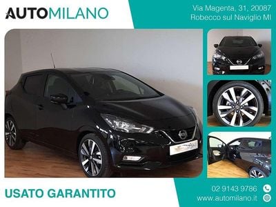 Usata Nissan Micra Tekna 125 CV (91 kW) 2022 Nero Utilitaria
