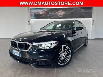 Usata BMW 520 M Sport 190 CV (139 kW) 2020 Bluazzurro Station wagon