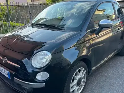 Usata Fiat 500 69 CV (50 kW) 2009 Nero Cabrio