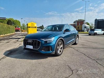 Usata Audi Q8 Comfort 286 CV (210 kW) 2019 Blu/azzurro SUV