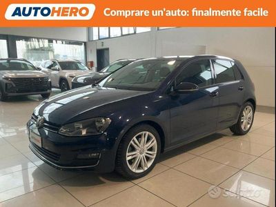 Usata VW Golf VII Executive 110 CV (80 kW) 2016 Blu Berlina