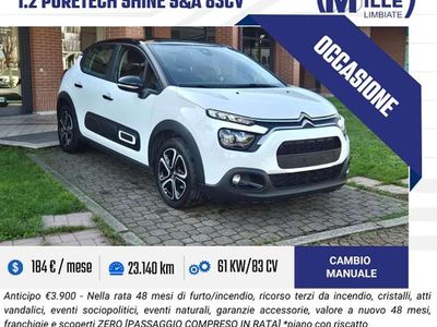 Usata Citroën C3 PureTech 83 CV (61 kW) 2022 Bianco Berlina