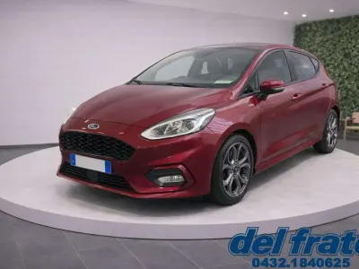 Usata Ford Fiesta ST-Line 101 CV (74 kW) 2019 Rosso Utilitaria