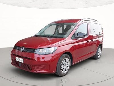 Usata VW Caddy 102 CV (75 kW) 2021 Rosso fortana metallizzato Monovolume