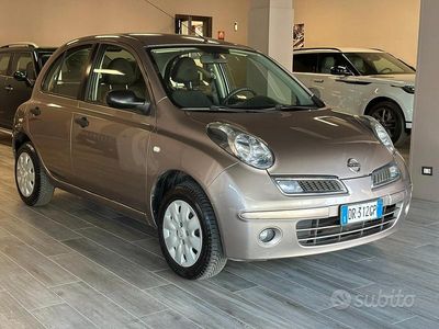 Usata Nissan Micra Acenta 65 CV (47 kW) 2008 Grigio Berlina