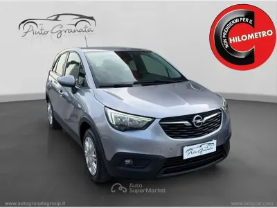 Usata Opel Crossland X S 102 CV (75 kW) 2020 Argento SUV
