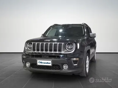 Usata Jeep Renegade Limited 131 CV (96 kW) 2021 Nero SUV