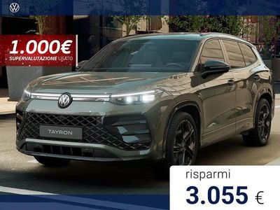 Velvet green metallizzato Nuova 2026 VW Tayron R-line Plus SUV | 60.800 €