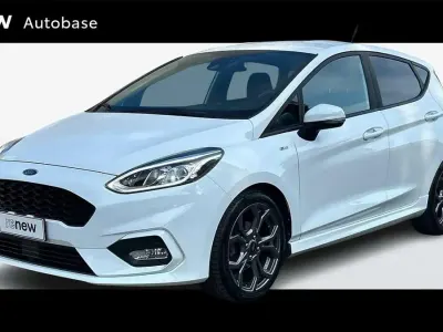Usado Ford Fiesta ST-Line 101 HP (74 kW) 2019 Branco Citadino