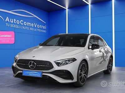 Usata Mercedes A200 AMG Line Premium 150 CV (110 kW) 2025 Bianco Berlina