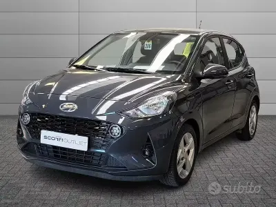 Usata Hyundai i10 Prime 67 CV (49 kW) 2022 Grigio Utilitaria