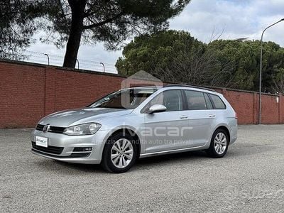 Usata VW Golf VII Comfortline 110 CV (80 kW) 2016 Grigio Station wagon