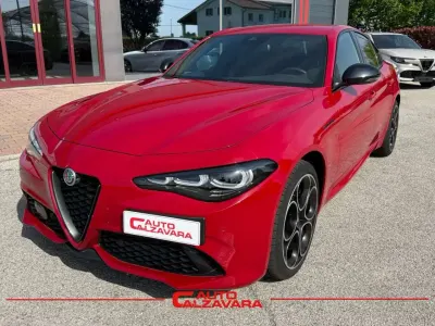 Brugt Alfa Romeo Giulia Competizione 280 HK (205 kW) 2023 Rød Sedan