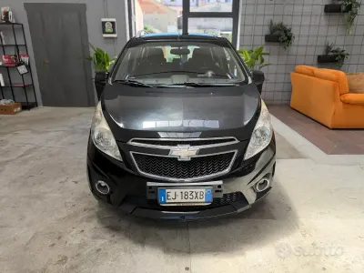 Usata Chevrolet Spark LT 79 CV (58 kW) 2011 Nero Utilitaria