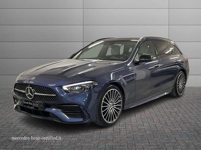 Usata Mercedes 220 AMG Line Premium Plus 197 CV (144 kW) 2023 Blu sodalite Station wagon
